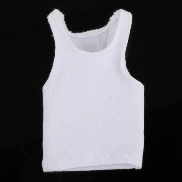 1/12 Male /Female Solider Vest Tank Top Colorful Sleeveless Sportswear  Shirt For 6 Action Figure Body Doll Toy