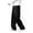 Black, variant on Mens Pants Slacks for Men Men's Loose Fitting Outdoor Sports Style Work Pants With A Flowing Drape for Spring and Autumn