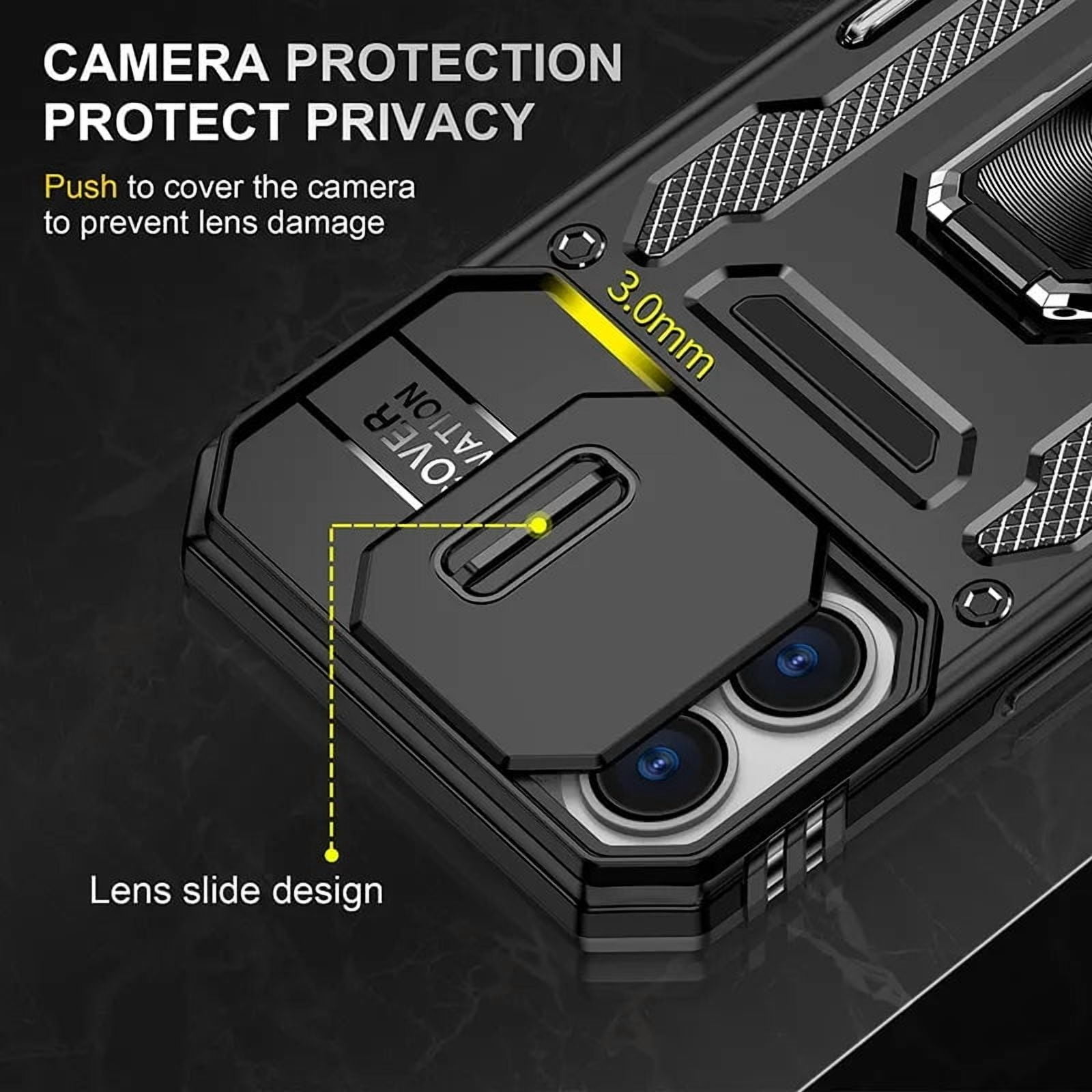 iPhone 16 Plus Armor Case - Black