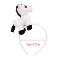 thumbnail image 3 of Children's Cartoon Horse Hair Hoop Comfortable Stretchy Headwear Stylish Hairband Daily Wear Play Costume brown, 3 of 4