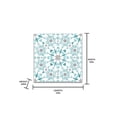 thumbnail image 4 of FloorPops Rayonnant Carrelage de sol adhesif ensemble de 20, 4 of 8
