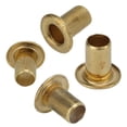 thumbnail image 4 of Sewing Rivets, Easy Installation Smoothing Surfaces Hollow Rivets  For DIY Crafts For Clothing Modification 2.5x4.5x4.5mm, 4 of 8