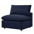 thumbnail image 6 of Modular Lounge Sectional Deep Sofa Set, Blue Navy, Fabric, Modern Contemporary, Outdoor Patio Balcony Cafe Bistro Garden Furniture Hotel Hospitality, 6 of 10