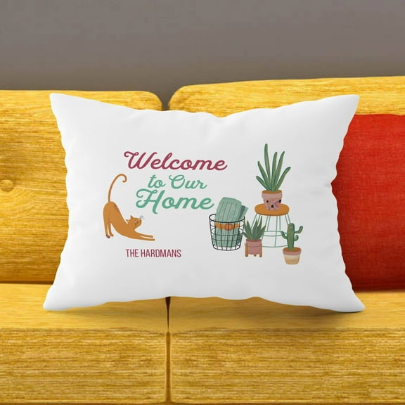 Personalized Housewarming Pillow Case