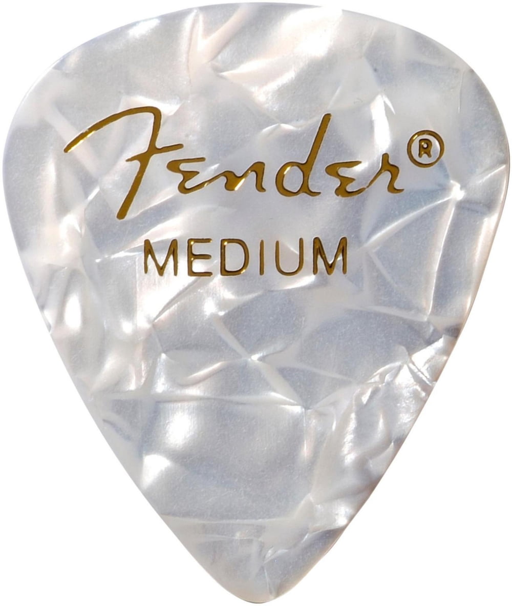 351 Shape Premium Picks, Medium, White Moto, 144 C