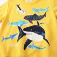 thumbnail image 6 of HCNTES Toddler Boy Shirts Boys Long Sleeve Crew Neck T-Shirt with Animals Print | Soft Cotton Crewneck Pullover Tops Shirts, 6 of 6