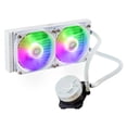 thumbnail image 1 of ENFRIAMIENTO COOLER MASTER LASTER LIQUID 240L CORE BLANCO ARGB MLW-D24M-A18PZ-RW, 1 of 5