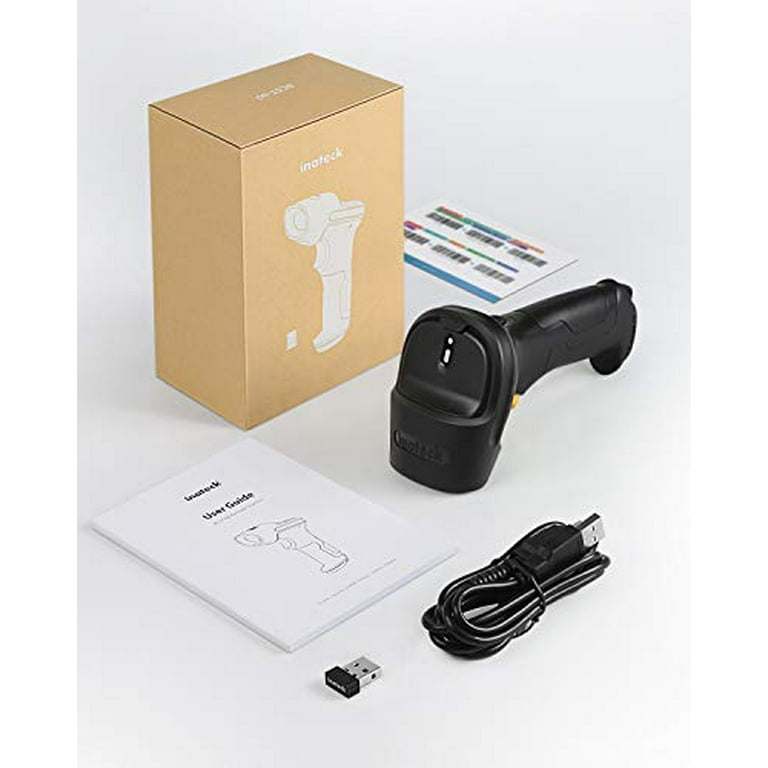 Inateck Wireless Bluetooth® 2D Barcode Reader With High