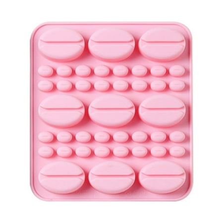 

Coffee Beans Silicone Mould Fondant Cake Chocolate Cookie Decorating Mould Cake Tools