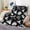 D Black, variant on Fleece Throw Blanket, Halloween Bat Digital Printed, 29.5 Inch x 39.4 Inch Ultra Soft Flannel Plush 1 Pack, for Sofa Couch Bed Office Travel Camping Warm Cozy Lightweight All Season Use