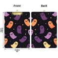 thumbnail image 5 of FORMRS Acrylic Clipboard with Low Profile Clip Standard A4 Letter Size, 12.5" x 9", Halloween Purple Ghosts, 5 of 8
