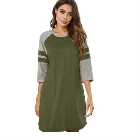 

Women S Pajamas 3/4 Sleeve Pajamas Comfort Pajamas Round Neck Pajamas S-2Xl