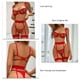 thumbnail image 2 of Conjunto De Lencería Lencería De Encaje Conjunto De Bragas De Sujetador Conjunto De Lencería De Mujer Elegante Y Elegante Conjunto De 3 Piezas De Sujetador De Malla Con Bordado ANGGREK Otros, 2 of 6