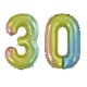 thumbnail image 1 of Globo de 40 pulgadas Globos gigantes Globos de baile Helio Foil Mylar Globos de números enormes para decoraciones de fiesta de cumpleaños / Boda / Aniversario Zhivalor  OTTO-LD-220972-8, 1 of 6