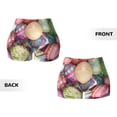 thumbnail image 4 of KLL Easter Eggs Pattern Workout Shorts for Women Scrunch Short Gym Yoga Running Sport Active Exercise Fitness Shorts, 4 of 8