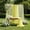 Yellow-YE, variant on MMJ Wedding Arch Draping Sheer Curtain Panels 2 Pack Chiffon Fabric for Ceremony Party Chair Decor 78.74in