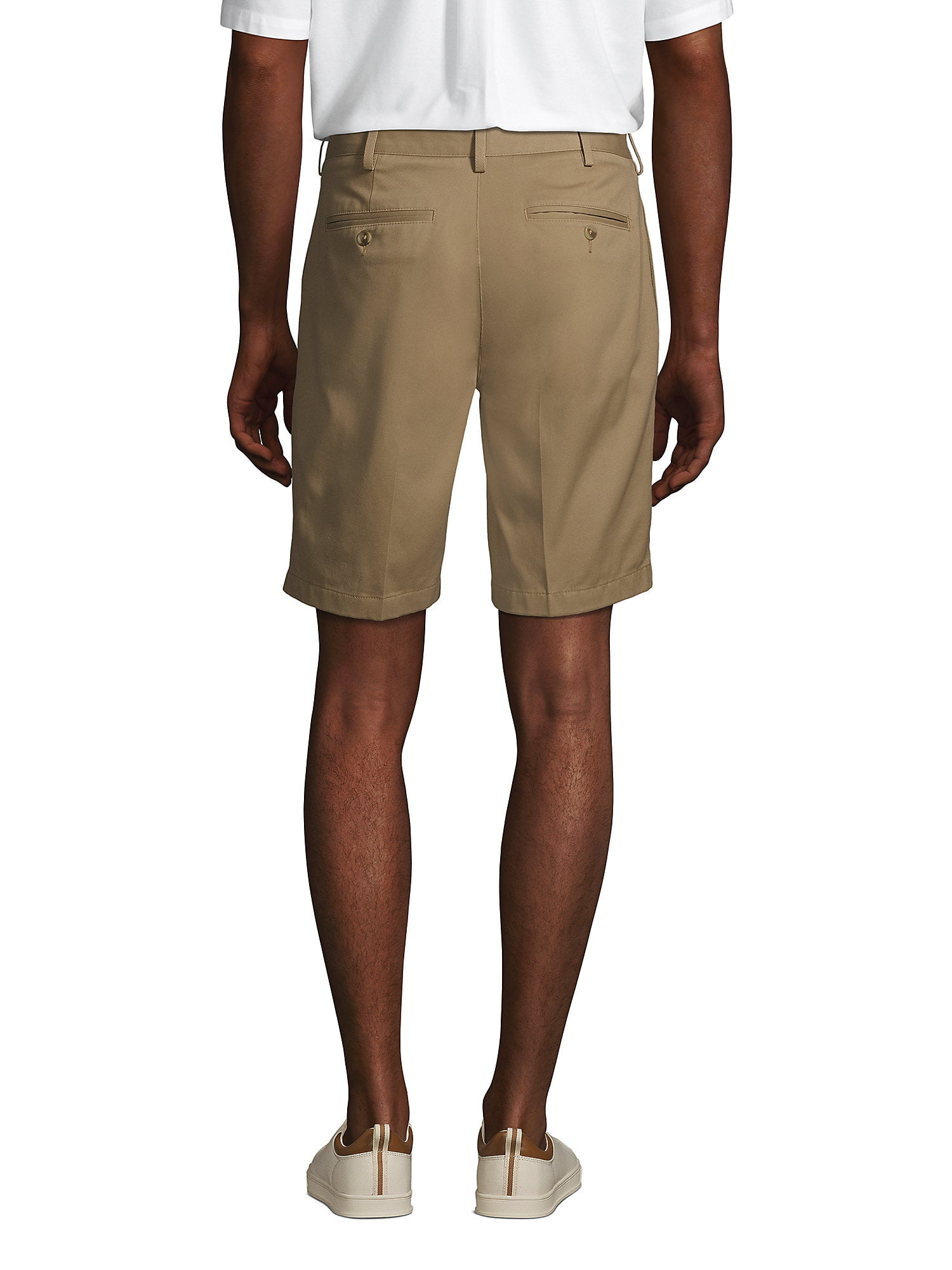 Lands' End Men's Traditional Fit 9 Inch No Iron Chino Shorts