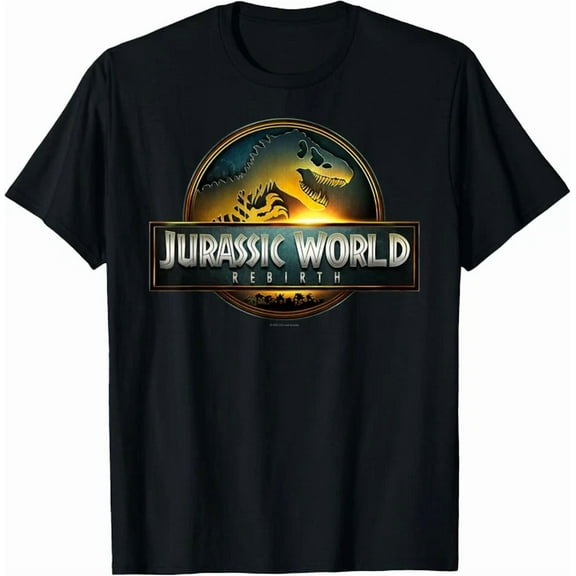 Jurassic World Rebirth Movie Logo T-Shirt