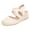 Beige, variant on YLYL Espadrille Wedge Platform Sandals for Women Closed Toe Elastic Criss Cross Straps Summer Dress Shoes