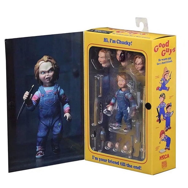 NECA Ultimate Collectible Dolls for Kids, Chucky Butter Figure, Play Good Guile, Quiere que seas un mejor amigo, 12 cm, RegaloB con caja zhangyuxiang unisex