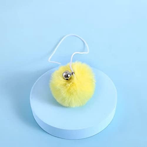 10-Pack Replaceable Cat Dangling Toy with Bell, Cat Scratching Post Tree Tower Replacement Attachment Ball Toy