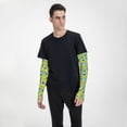 thumbnail image 6 of Fotbe Lemon1 UV Sun Protection Arm Sleeves - Tattoo Cover Up - Basketball Arm Sleeve UPF 50 Cooling for Men Women, 6 of 8