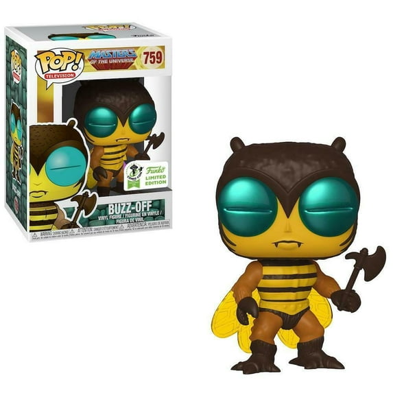 Funko POP! Masters Of The Universe Buzz-Off #759 ECCC Limited Edition Convention Exclusive Sticker