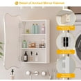 thumbnail image 4 of Bathroom Medicine Cabinet with Mirror,Mirrored Medicine Cabinets,Surface Mount Medicine Cabinet Wall Mounted,Bathroom Vanity Mirror with Storage 20x30, 4 of 7