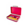 thumbnail image 2 of It's Academic Flexi Storage Box, Pink/Grey, 2 of 6