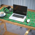 thumbnail image 3 of Long Mouse Pads for Desk,Green Bigfoot and Campfire Pattern Desk Mats on Top Of Desks, Desk Mouse Pad Extra Large with 3mm Non-Slip Base and Stitched Edge for Gaming,Office,Work,Home 35.4"x15.7", 3 of 6