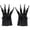 Black-B, variant on Penkiiy Winter Gloves for Men Women Clearance Women's And Men's Leather Halloween Carnival Ball Fashion Dragon Claw Gloves Claw Gloves Black Gloves