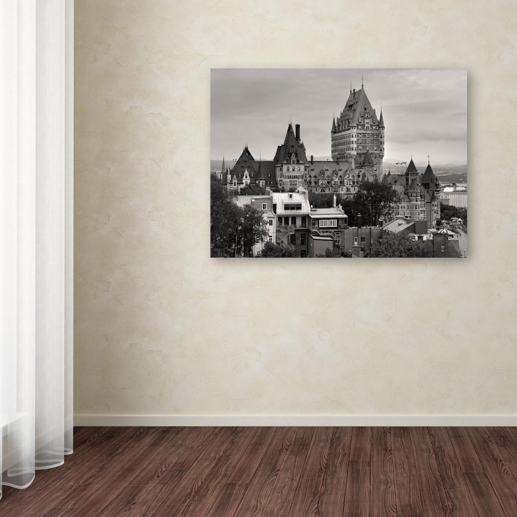 Trademark Fine Art "Quebec City" Canvas Art by Pierre Leclerc