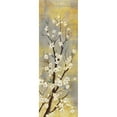 thumbnail image 3 of PI Studio 9x18 Black Modern Framed Museum Art Print Titled - Blossoms I, 3 of 5