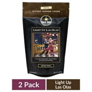 (2 Pack) Boca Java Light Up Las Olas Dark Roast Whole Bean Coffee, 8 oz Bag