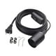 thumbnail image 4 of Cable de extensión para lámpara colgante, para bombilla de 60 W con base E26, accesorios de iluminación para granja, garaje, enchufe estadounidense. Cable de 45 m, 4 of 8
