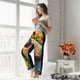 thumbnail image 5 of Balery Sunflower Turtle Pantalones de pijama para mujer, pijamas ultraligeros, pantalones de estar por casa-Medium, 5 of 6