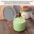 thumbnail image 4 of Unique Vibrant Lid, Transparent Stackable Ice Cream Pint Cups for Home Use, Leakproof Design, Multifunctional Choice, 4 of 7