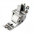 thumbnail image 1 of Prensatelas,Prensatelas para máquinas de coser industriales Cama plana,Pie guía ajustable para pespuntes acolchados,Prensatelas para cremalleras estrechas con borde decorativo,Piezas de, 1 of 8