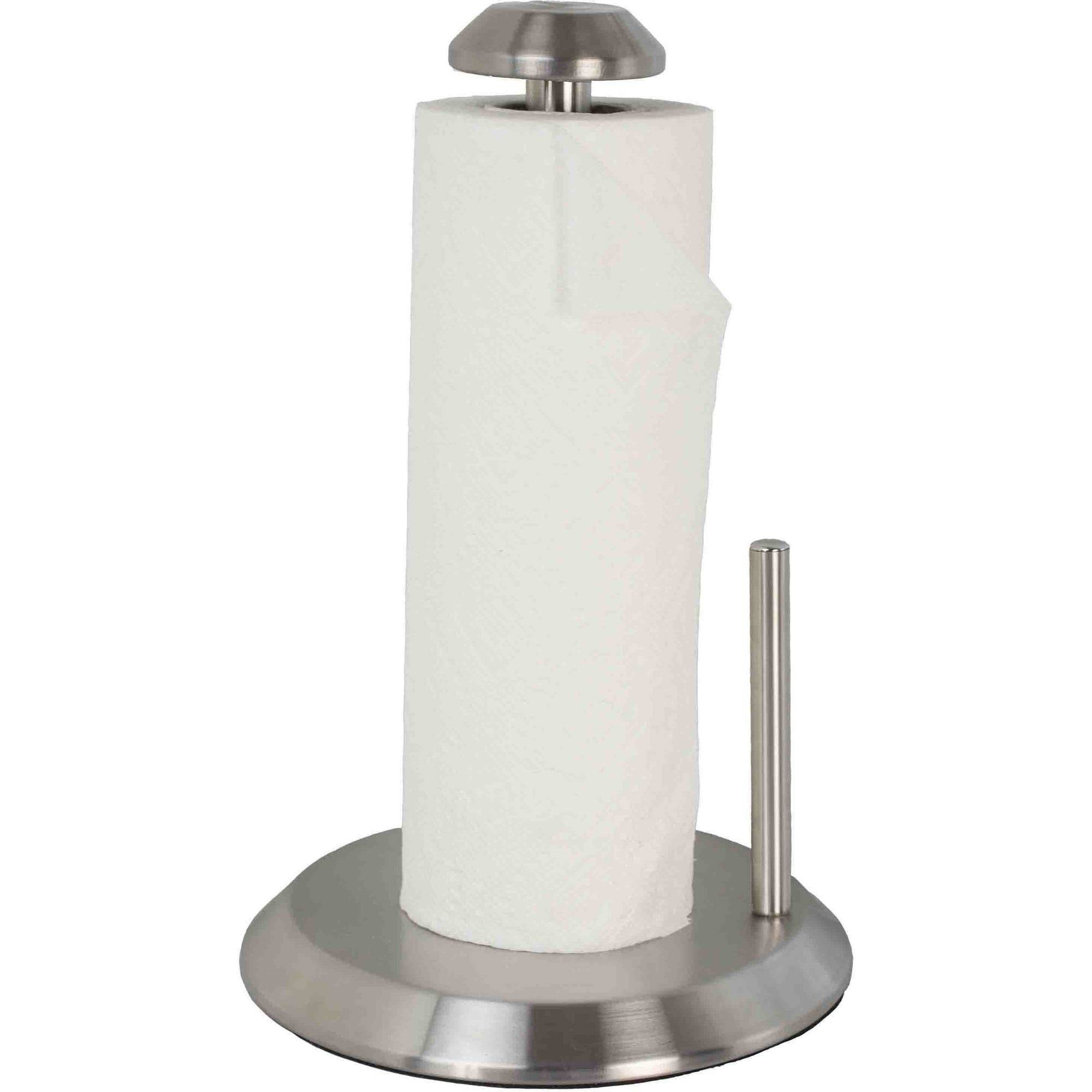 Home Basics Stainless Steel Paper Towel Holder