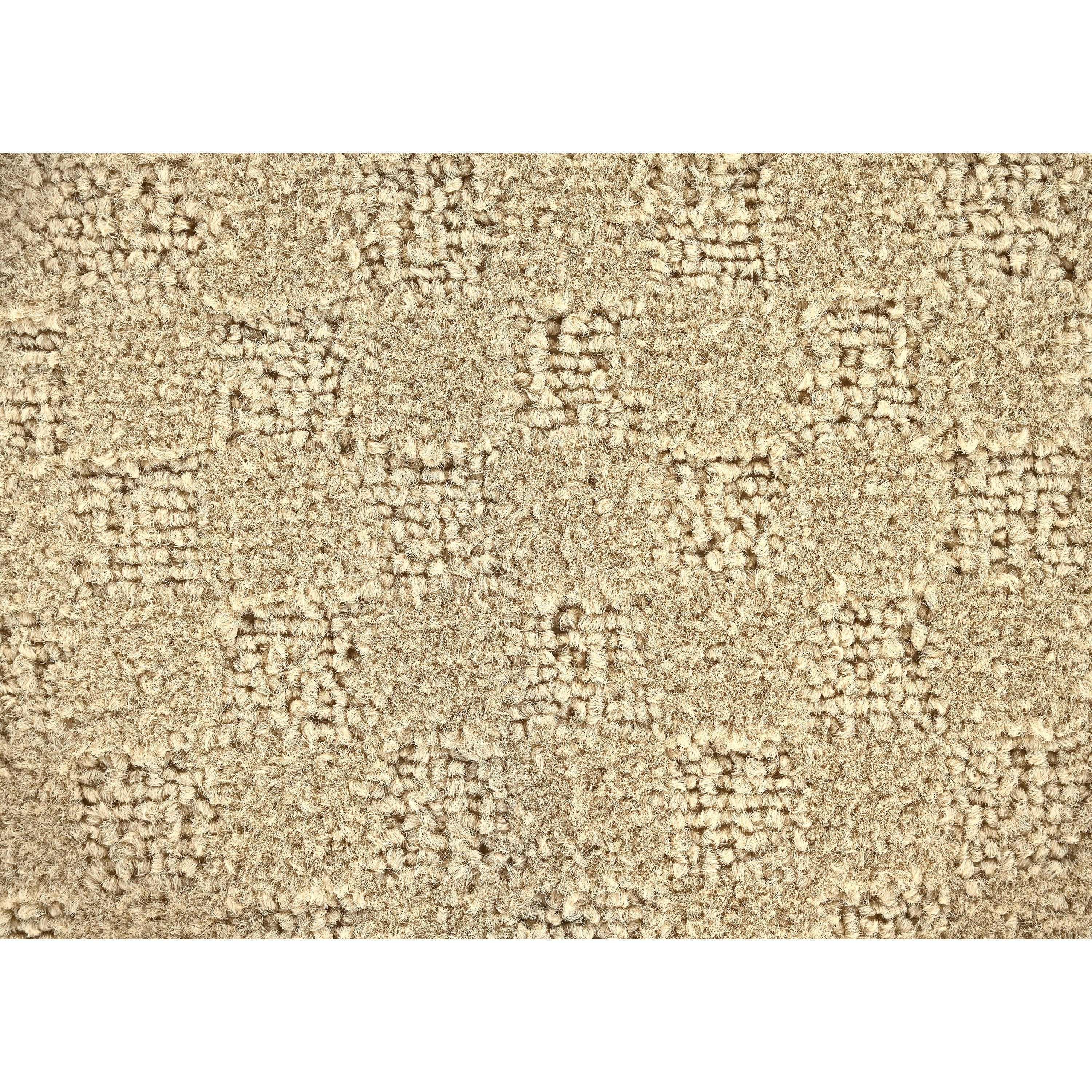 Garland Rug Medallion Polypropylene Tan Indoor Area Rug, 5' x 8'