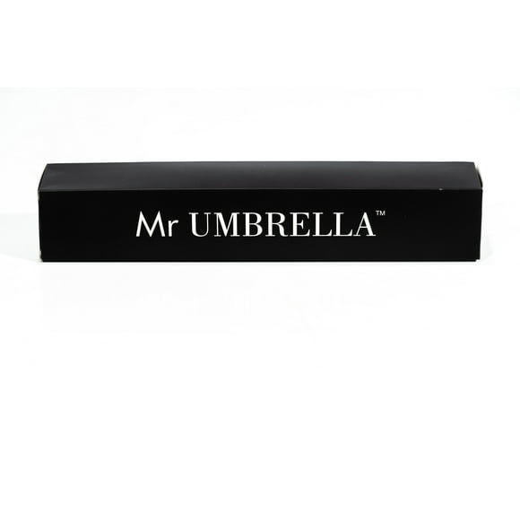 Mr Umbrella Parapluie durable Coupe-Vent, Résistant à l'Eau avec Tissu 210T avec Revêtement TEFLON