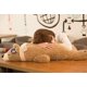 thumbnail image 5 of Oso polar de peluche, lindo oso polar de peluche, juguete de peluche de 21,6 pulgadas, almohada suave y esponjosa para el cuerpo, regalo para niño o niña para cumpleaños, Navidad, 5 of 5