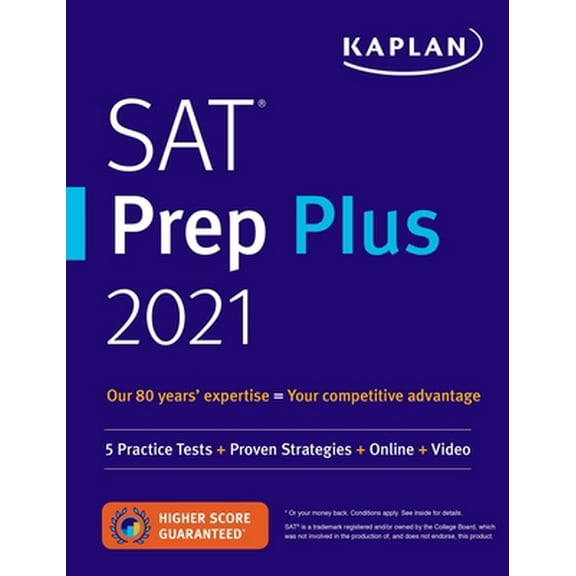 Pre-Owned SAT Prep Plus 2021: 5 Practice Tests   Proven Strategies   Online   Video (Paperback) 1506262678 9781506262673