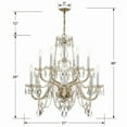 thumbnail image 5 of Crystorama Lighting - 12 Light Chandelier - Chandelier - Crystal - Twelve Light, 5 of 5
