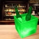 thumbnail image 5 of de de Doble Capa, Caja de Cerveza Recargable Que Cambia de 7 , Contenedor de Bebidas de Cerveza de 3,5 L, Utensilios de verde1 Macarena Cubeta de hielo, 5 of 8