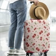 thumbnail image 3 of Travel Luggage Cover Suitcase Protector Fits 18-32 Inch Luggage Wheel Covers Patterned Travel Related Items Flower Luggage Protector Elastic Luggage Anti-scratch Suitcase Cover L, 3 of 5