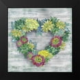 thumbnail image 2 of Brent, Paul 20x20 Black Modern Framed Museum Art Print Titled - Succulent Wreath, 2 of 5