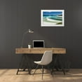thumbnail image 3 of Malvin, Larry 24x17 White Modern Wood Framed Museum Art Print Titled - Sandbar, 3 of 4
