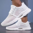 thumbnail image 3 of Men'S Mesh Casual Walking Shoes, Lightweight And Breathable Summer Footwear, 3 of 9