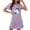 Purple4, variant on FDGIU Women's Halloween Pajamas Nightgown Short Sleeve Printed Sleepshirt, Soft Breathable Sleepwear Loungewear, Trendy Loose Pajama Dress with Pockets